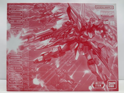 【中古】【未組立】1/100 MG GAT-X303 イージスガンダム(クリアカラー) 「機動戦士ガンダムSEED」 ガンダムベース限...