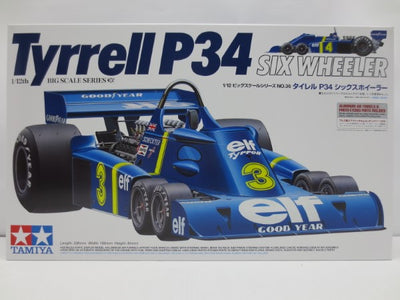 【中古】【未組立】1/12 Tyrrell タイレル P34 シックスホイーラー エッチングパーツ付き 「ビッグスケールシリーズ No...