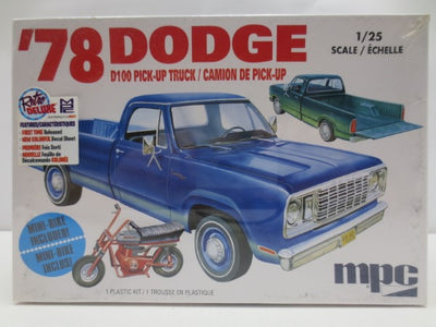 【中古】【未開封】1/25 ’78 DODGE D100 PICK-UP/CAMION DE PICK-UP＜プラモデル＞（代引き不可...