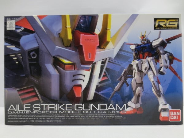 【中古】【未組立】1/144 RG GAT-X105 エールストライクガンダム 「機動戦士ガンダムSEED」＜プラモデル＞（代引き不可）6587