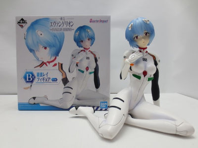 【中古】【開封品】B賞 綾波レイ フィギュア 「一番くじ エヴァンゲリオン EVANGELION HEROINES」 Quarter ...