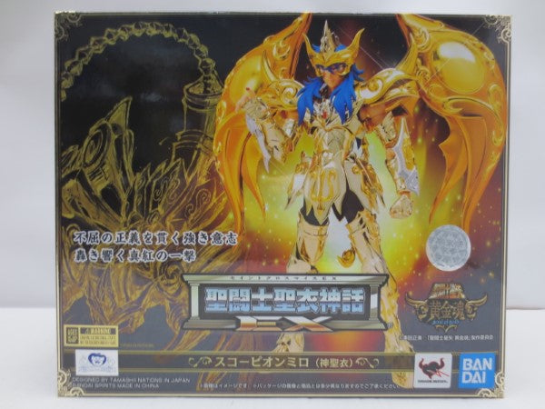 【中古】【開封品】聖闘士聖衣神話EX スコーピオンミロ(神聖衣) 「聖闘士星矢 黄金魂 -soul of gold-」＜フィギュア＞（代引き不可）6587