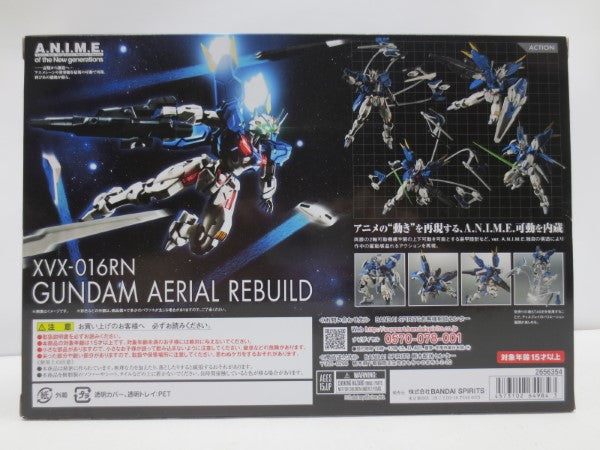 【中古】【開封品】[初期不良対応パーツ付き] ROBOT魂 SIDE MS XVX-016RN ガンダム・エアリアル(改修型) ver. A.N.I.M.E. 「機動戦士ガンダム 水星の魔女」 魂ウェブ商店限定＜フィギュア＞（代引き不可）6587