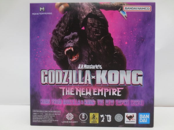 【中古】【開封品】S.H.MonsterArts KONG FROM GODZILLA x KONG： THE NEW EMPIRE (2024) 「ゴジラ×コング 新たなる帝国」＜フィギュア＞（代引き不可）6587