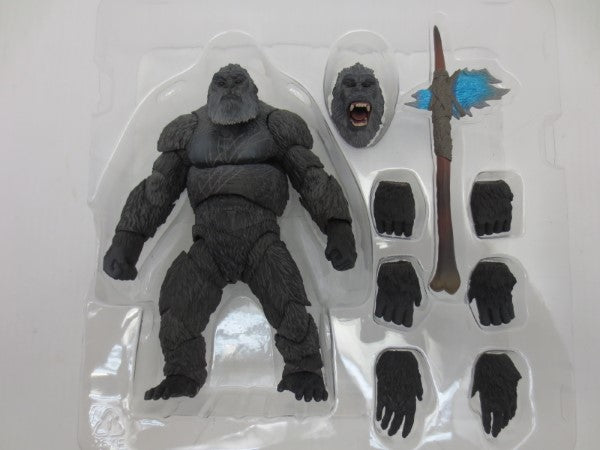 【中古】【開封品】S.H.MonsterArts KONG FROM GODZILLA x KONG： THE NEW EMPIRE (2024) 「ゴジラ×コング 新たなる帝国」＜フィギュア＞（代引き不可）6587