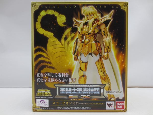 【中古】【開封品】聖闘士聖衣神話EX スコーピオンミロ〜ORIGINAL COLOR EDITION〜 「聖闘士星矢」 魂ウェブ商店限定＜フィギュア＞（代引き不可）6587