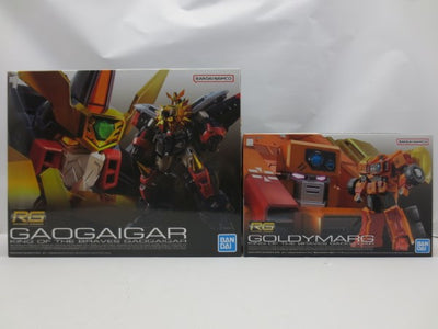 【中古】【未組立】2種セット RG ガオガイガー RG ゴルディーマーグ 「勇者王ガオガイガー」＜プラモデル＞（代引き不可）6587