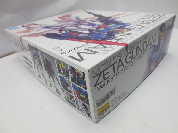 【中古】【未組立】1/100 MG ゼータガンダム Ver.Ka 「機動戦士Zガンダム」＜プラモデル＞（代引き不可）6587