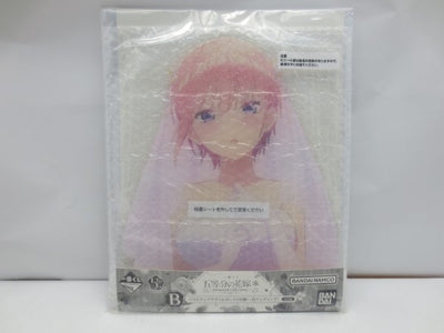 【中古】【未開封】B賞 バストアップアクリルボード（中野一花ウェディング） 一番くじ 五等分の花嫁＊ 〜memorial collec...