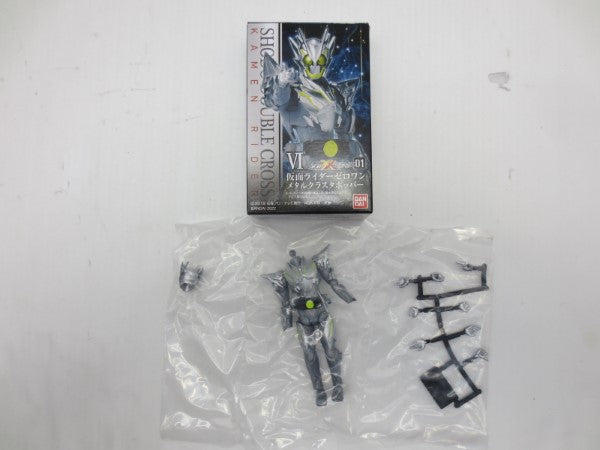 【中古】【内袋未開封】【セット】全7種 「掌動-XX(ダブルクロス)仮面ライダー 01」＜フィギュア＞（代引き不可）6587