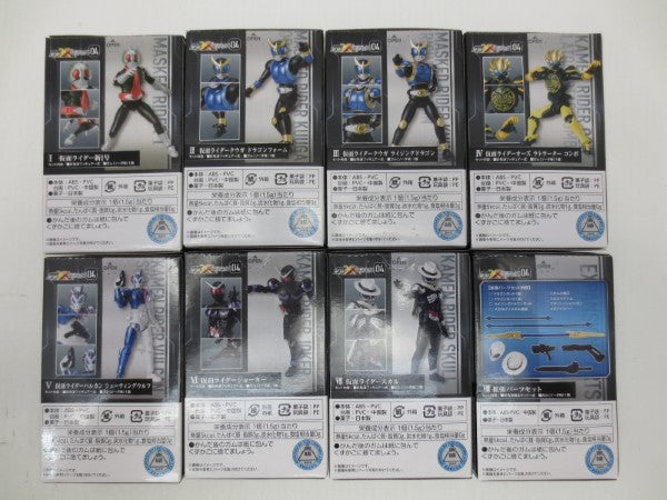 【中古】【未開封】【セット】全8種 「掌動ーXX 仮面ライダー4」＜フィギュア＞（代引き不可）6587