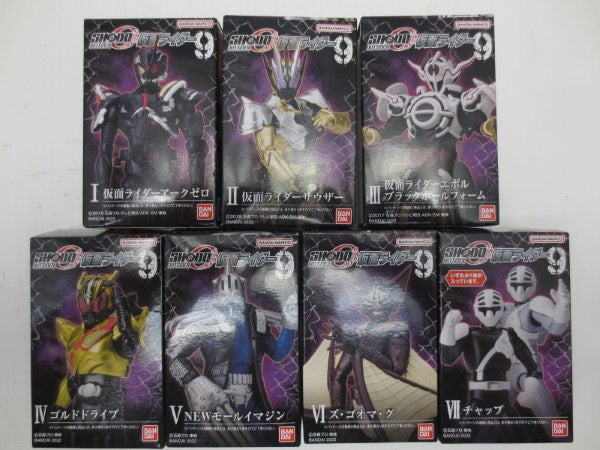 【中古】【内袋未開封】【セット】全7種「SHODO-O 仮面ライダー9」＜フィギュア＞（代引き不可）6587