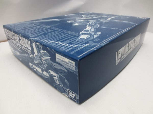 中古】【未組立】1/100 MG ライトニングストライクガンダム Ver. RM 「機動戦士ガンダムSEED MSV」 プレミアムバンダイ