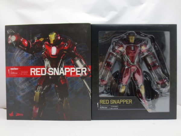 中古】【開封品】1/6 アイアンマン・マーク35 レッド