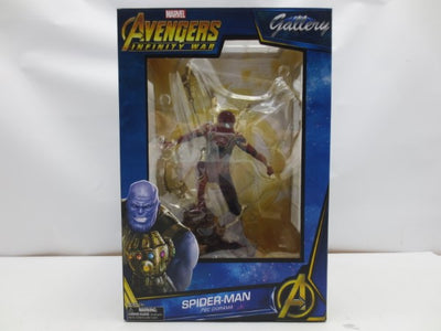 【中古】【開封品】アイアン・スパイダー マーベル・ギャラリー PVCスタチュー 「アベンジャーズ/インフィニティ・ウォー」＜フィギュア...