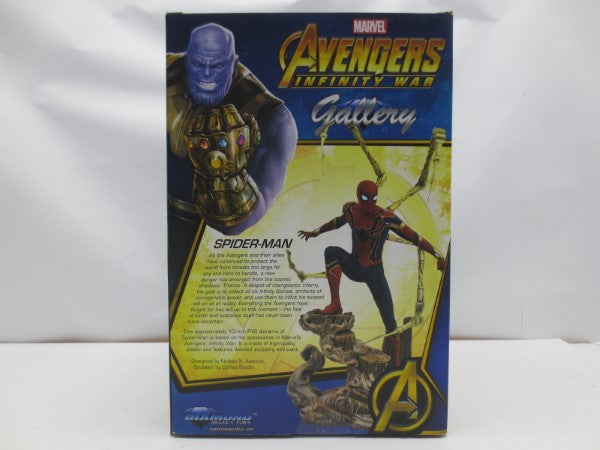 【中古】【開封品】アイアン・スパイダー マーベル・ギャラリー PVCスタチュー 「アベンジャーズ/インフィニティ・ウォー」＜フィギュア＞（代引き不可）6587