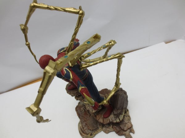 【中古】【開封品】アイアン・スパイダー マーベル・ギャラリー PVCスタチュー 「アベンジャーズ/インフィニティ・ウォー」＜フィギュア＞（代引き不可）6587