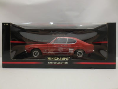 【中古】【開封品】Minichamps 1/18 FORD CAPRI 1969 (レッド)「CAR COLLECTION」＜コレクタ...