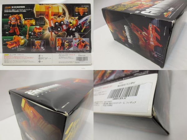 【中古】【開封品】3種セット 超合金魂 GX-68 勇者王ガオガイガー GX-69 ゴルディーマーグ GBR-1 スターガオガイガー オプションセット 「勇者王ガオガイガー」＜フィギュア＞（代引き不可）6587