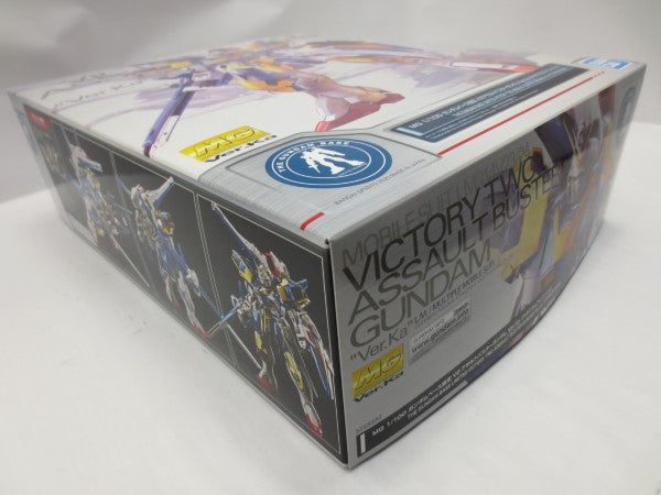 【中古】【未組立】1/100 MG ガンダムベース限定 V2アサルトバスターガンダムVer.Ka チタニウムフィニッシュ LM314V23/24 「機動戦士Vガンダム」＜プラモデル＞（代引き不可）6587