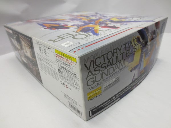 【中古】【未組立】1/100 MG ガンダムベース限定 V2アサルトバスターガンダムVer.Ka チタニウムフィニッシュ LM314V23/24 「機動戦士Vガンダム」＜プラモデル＞（代引き不可）6587