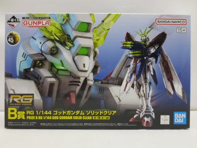 【中古】【未組立】B賞 RG 1/144 ゴッドガンダム ソリッドクリア 「一番くじ 機動戦士ガンダム ガンプラ 2024」＜プラモデ...