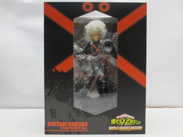 【中古】【未開封】1/8 爆豪勝己 ステルスス-ツVer. 「劇場版 僕のヒーローアカデミア THE MOVIE ワールド ヒーローズ ミッション」＜フィギュア＞（代引き不可）6587