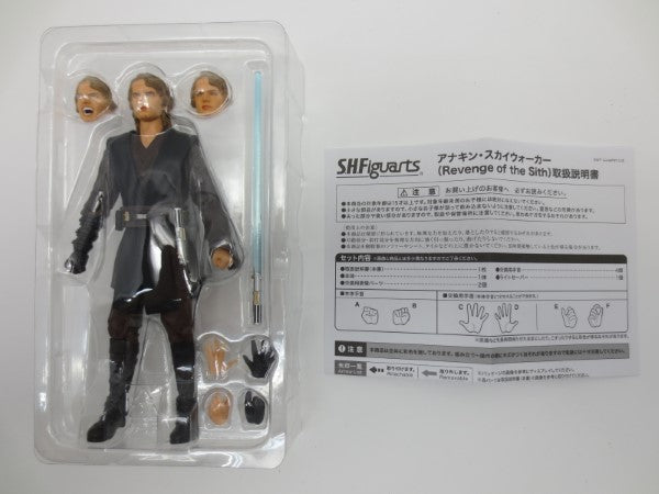 【中古】【開封品】S.H.Figuarts アナキン・スカイウォーカー 「スター・ウォーズ エピソード3/シスの復讐」＜フィギュア＞（代引き不可）6587