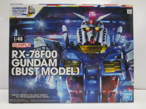 【中古】【未組立】1/48 RX-78F00 ガンダム [BUST MODEL]  機動戦士ガンダム＜プラモデル＞（代引き不可）6587