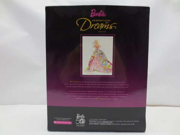 【中古】【開封品】ジェネレーションオブドリームス バービー Barbie バービー50周年記念＜おもちゃ＞（代引き不可）6587