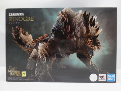 【中古】【未開封】S.H.MonsterArts ジンオウガ 「モンスターハンターワールド：アイスボーン」＜フィギュア＞（代引き不可）...