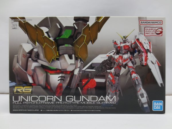 【中古】【未組立】RG 1/144 GUNPLA EVOLUTION PROJECT RX-0 ユニコーンガンダム [5061620]＜プラモデル＞（代引き不可）6587