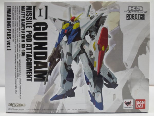 【中古】【未開封】ROBOT魂 RX-105 Ξガンダム ミサイルポッド装備(マーキングプラスVer.) 「閃光のハサウェイ」＜フィギュア＞（代引き不可）6587