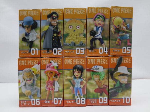 【中古】【未開封】全10種セット ワールドコレクタブルフィギュア WCF ハチノス1 ハチノス2 「ワンピース」＜フィギュア＞（代引き不可）6587