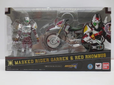 【中古】【未開封】S.H.Figuarts 仮面ライダーギャレン＆レッドランバスセット 「仮面ライダー剣(ブレイド)」＜フィギュア＞（...