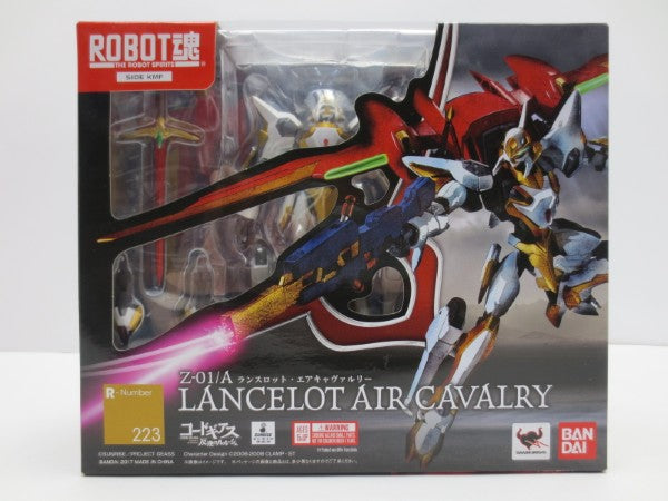 【中古】【未開封】ROBOT魂 ＜SIDE KMF＞ ランスロット・エアキャヴァルリー 「コードギアス 反逆のルルーシュ」＜フィギュア＞（代引き不可）6587