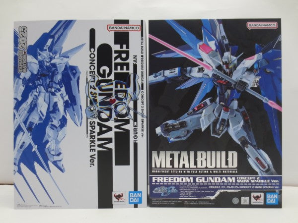 【中古】【未開封】METAL BUILD フリーダムガンダム CONCEPT 2 SNOW SPARKLE Ver. 「機動戦士ガンダムSEED」 ＜フィギュア＞（代引き不可）6587