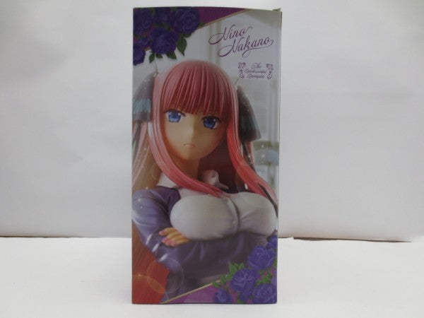 【中古】【開封品】【特典付き】中野二乃「五等分の花嫁」 1/8 PVC製塗装済み完成品＜フィギュア＞（代引き不可）6587
