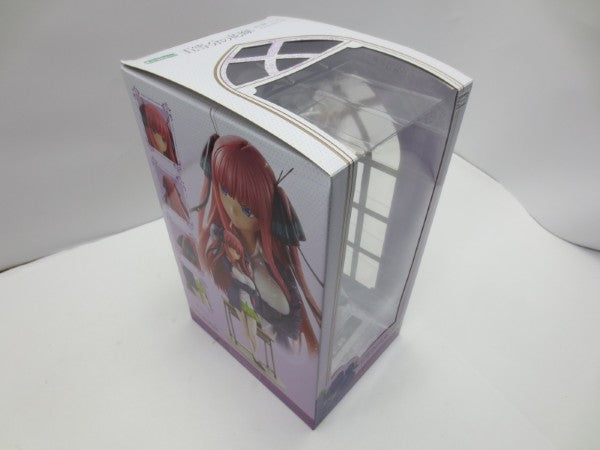 【中古】【開封品】【特典付き】中野二乃「五等分の花嫁」 1/8 PVC製塗装済み完成品＜フィギュア＞（代引き不可）6587
