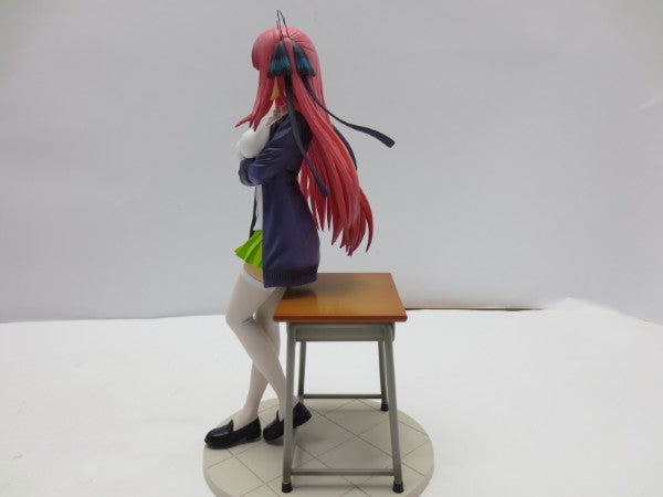 【中古】【開封品】【特典付き】中野二乃「五等分の花嫁」 1/8 PVC製塗装済み完成品＜フィギュア＞（代引き不可）6587