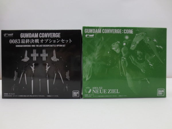 【中古】【開封品】【セット】FW GUNDAM CONVERGE EX12 ノイエ・ジール/FW GUNDAM CONVERGE 0083最終決戦オプション＜フィギュア＞（代引き不可）6587