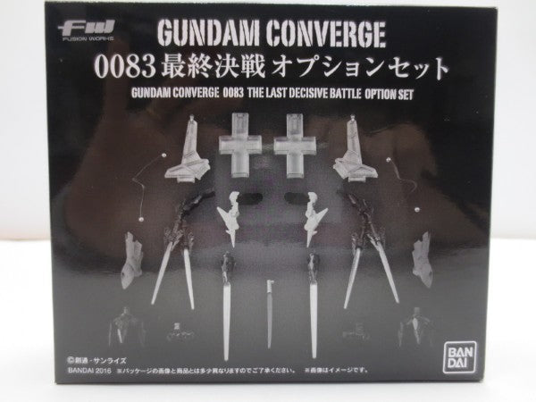 【中古】【開封品】【セット】FW GUNDAM CONVERGE EX12 ノイエ・ジール/FW GUNDAM CONVERGE 0083最終決戦オプション＜フィギュア＞（代引き不可）6587