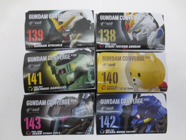 【中古】【未開封】FW GUNDAM CONVERGE　＃04セット＜フィギュア＞（代引き不可）6587