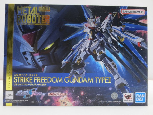 【中古】【未開封】【セット】METAL ROBOT魂 ＜SIDE MS＞ ストライクフリーダムガンダム弐式 プラウドディフェンダー＜フィギュア＞（代引き不可）6587