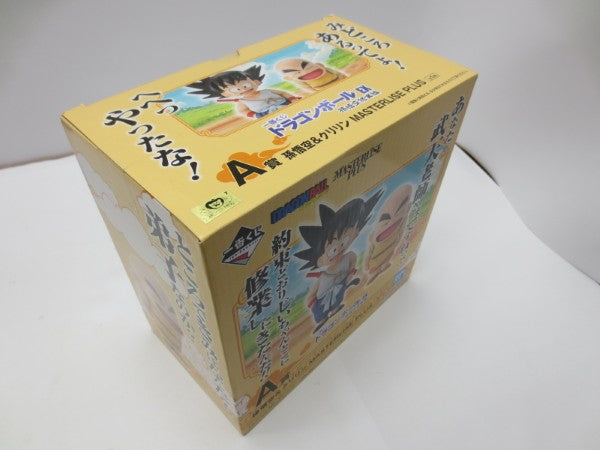 【中古】【未開封】孫悟空(幼少期)＆クリリン(2体セット) 「一番くじ ドラゴンボール EX 孫悟空修業編」 MASTERLISE PLUS A賞＜フィギュア＞（代引き不可）6587