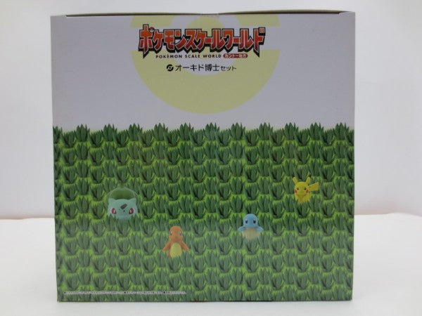 【中古】【未開封】ポケモンスケールワールド カントー地方 オーキド博士セット プレミアムバンダイ限定＜フィギュア＞（代引き不可）6587