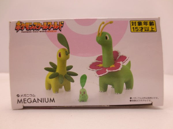 【中古】【未開封】ポケモンスケールワールド ジョウト地方 メガニウム＜フィギュア＞（代引き不可）6587