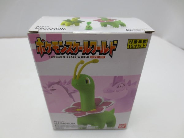 【中古】【未開封】ポケモンスケールワールド ジョウト地方 メガニウム＜フィギュア＞（代引き不可）6587