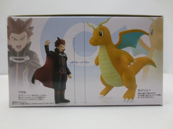 【中古】【未開封】ポケモンスケールワールド カントー地方 ワタル＆カイリュー プレミアムバンダイ限定＜フィギュア＞（代引き不可）6587