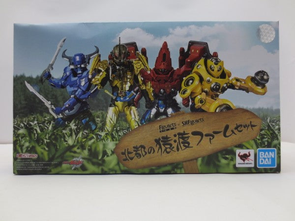 【中古】【開封品】フィギュアーツZERO+S.H.Figuarts 北都の猿渡ファームセット 「仮面ライダービルド」 魂ウェブ商店限定＜フィギュア＞（代引き不可）6587